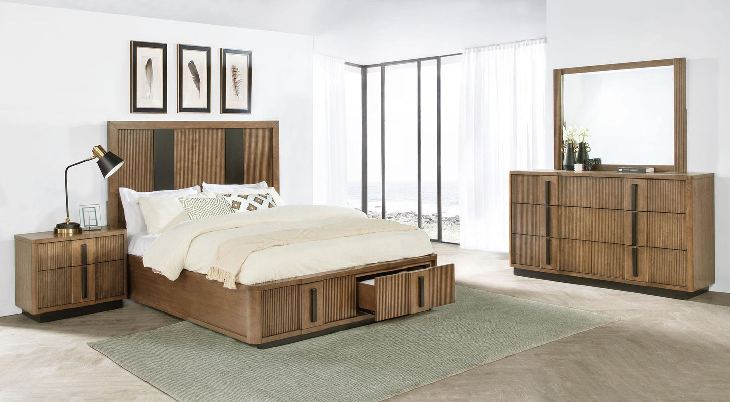 Terrace 4-Piece Set in Ash Brown