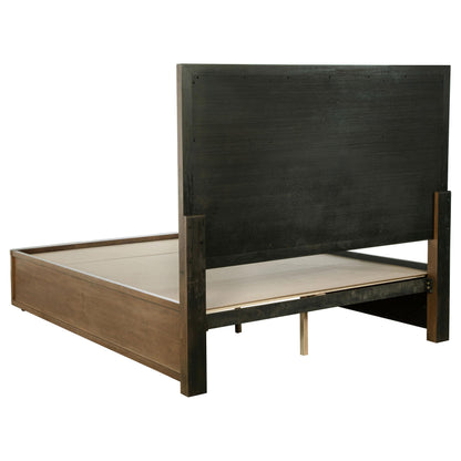 Terrace Queen Bed in Ash Brown - Coaster Furniture