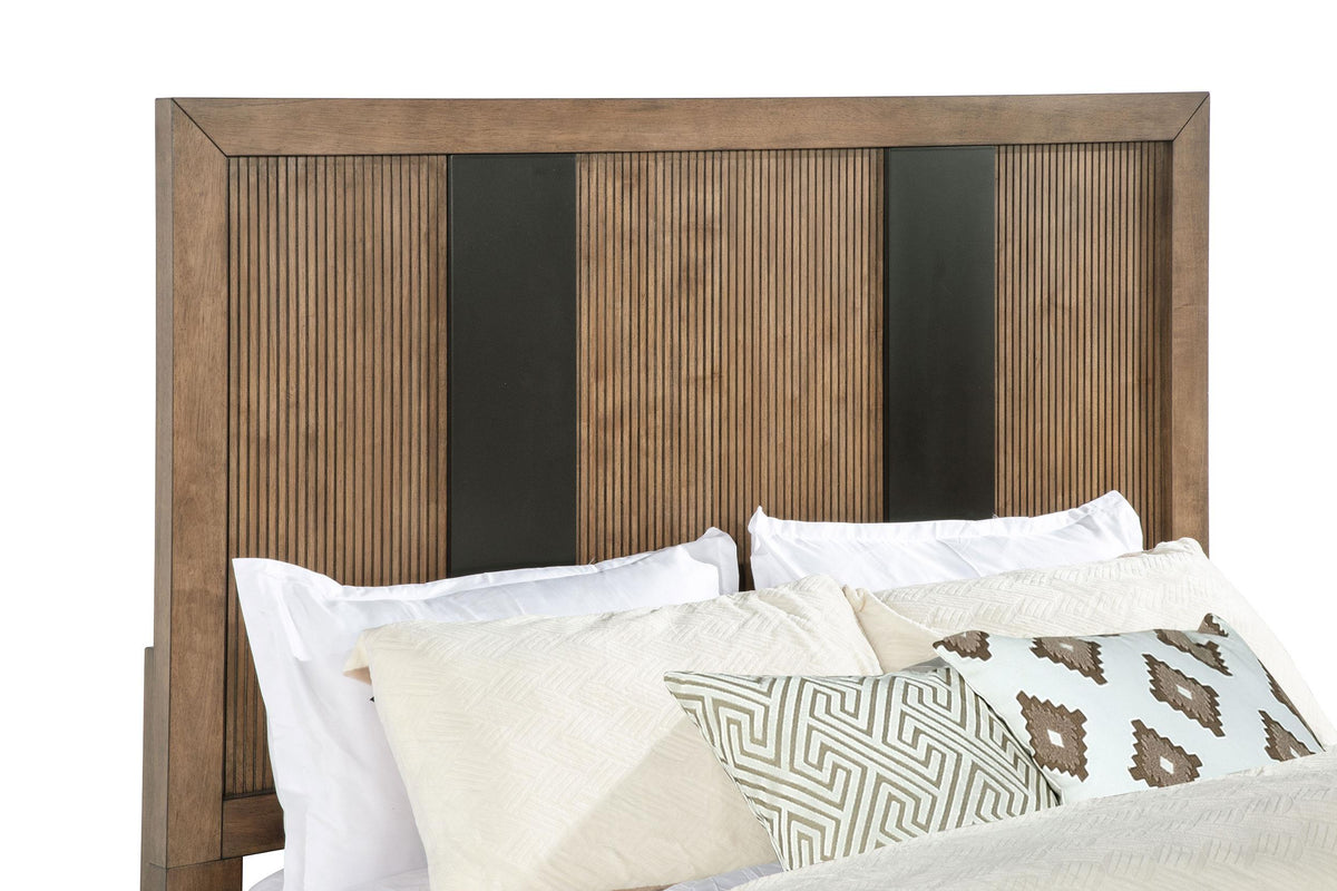 Terrace Queen Bed in Ash Brown - Coaster Furniture