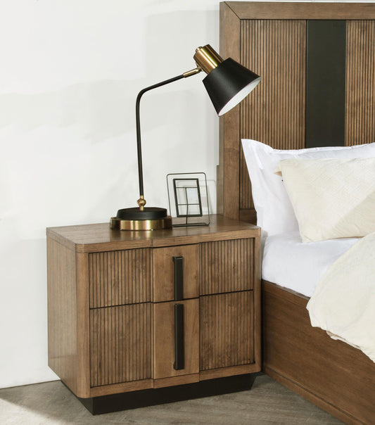 Terrace Nightstand in Ash Brown - Coaster Furniture