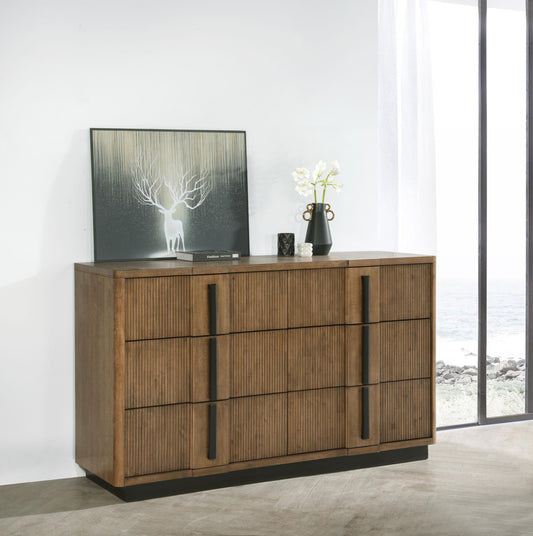 Terrace Dresser in Ash Brown - Coaster Furniture