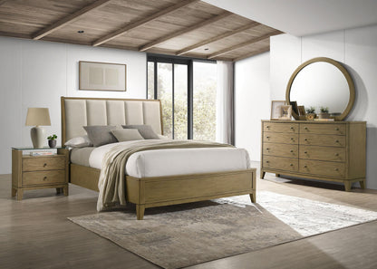 Granada Bed 4-Piece Set in Natural Pine