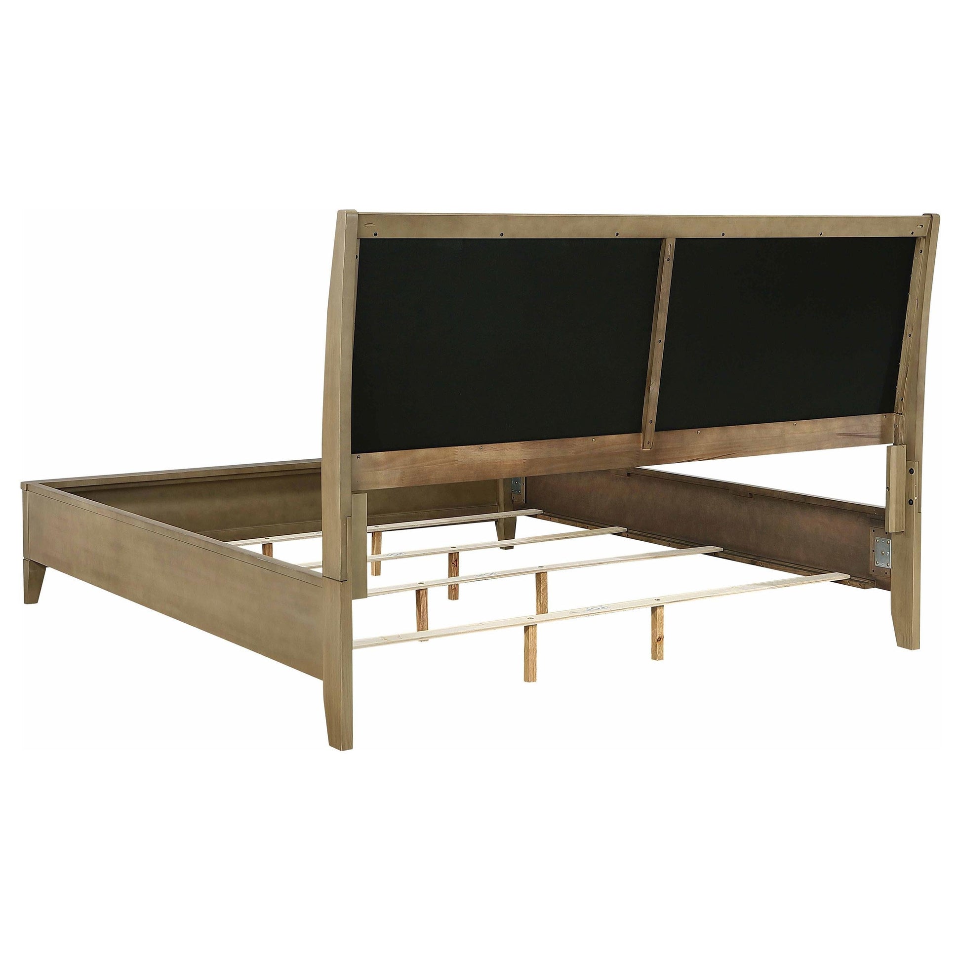 Granada Bed 4-Piece Set in Natural Pine