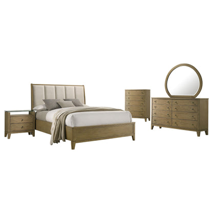 Granada Bed 5-Piece Set in Natural Pine