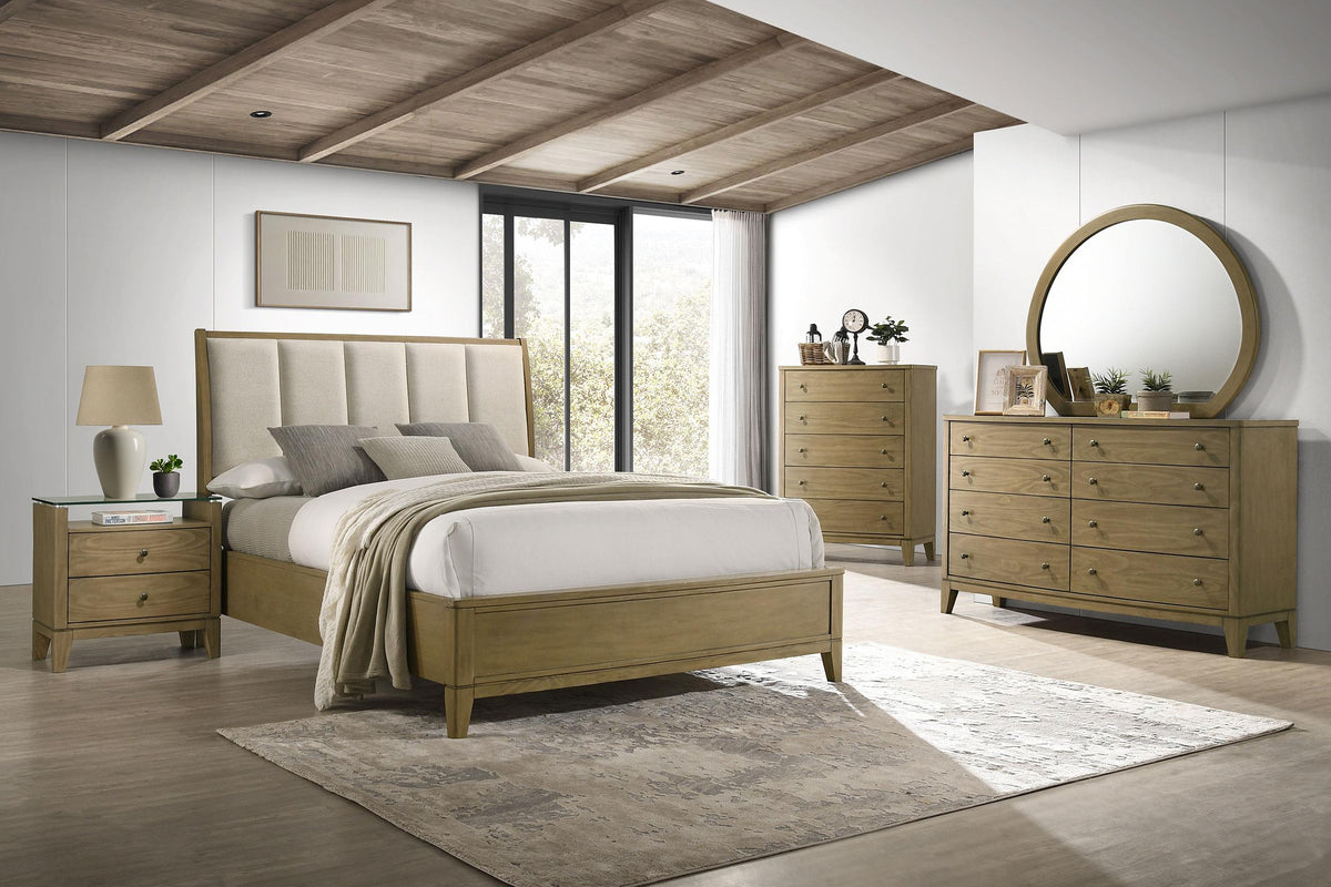 Granada Dresser Mirror in Natural Pine - Coaster Furniture