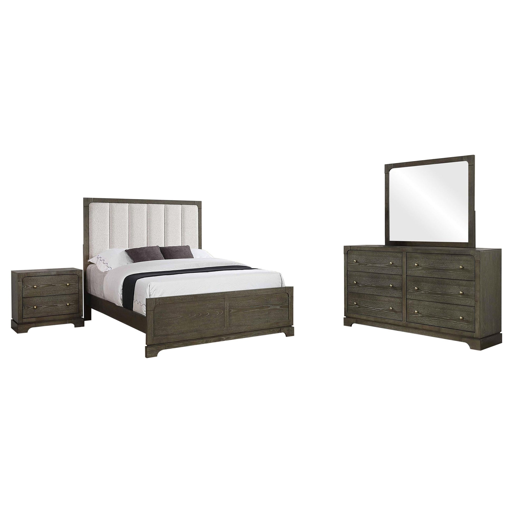 Gran Park 4-Piece Set in Dark Cocoa