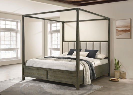 Gran Park E King Bed in Dark Cocoa - Coaster Furniture