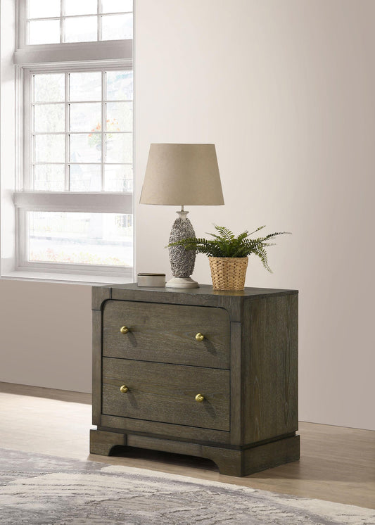 Gran Park Nightstand in Dark Cocoa - Coaster Furniture