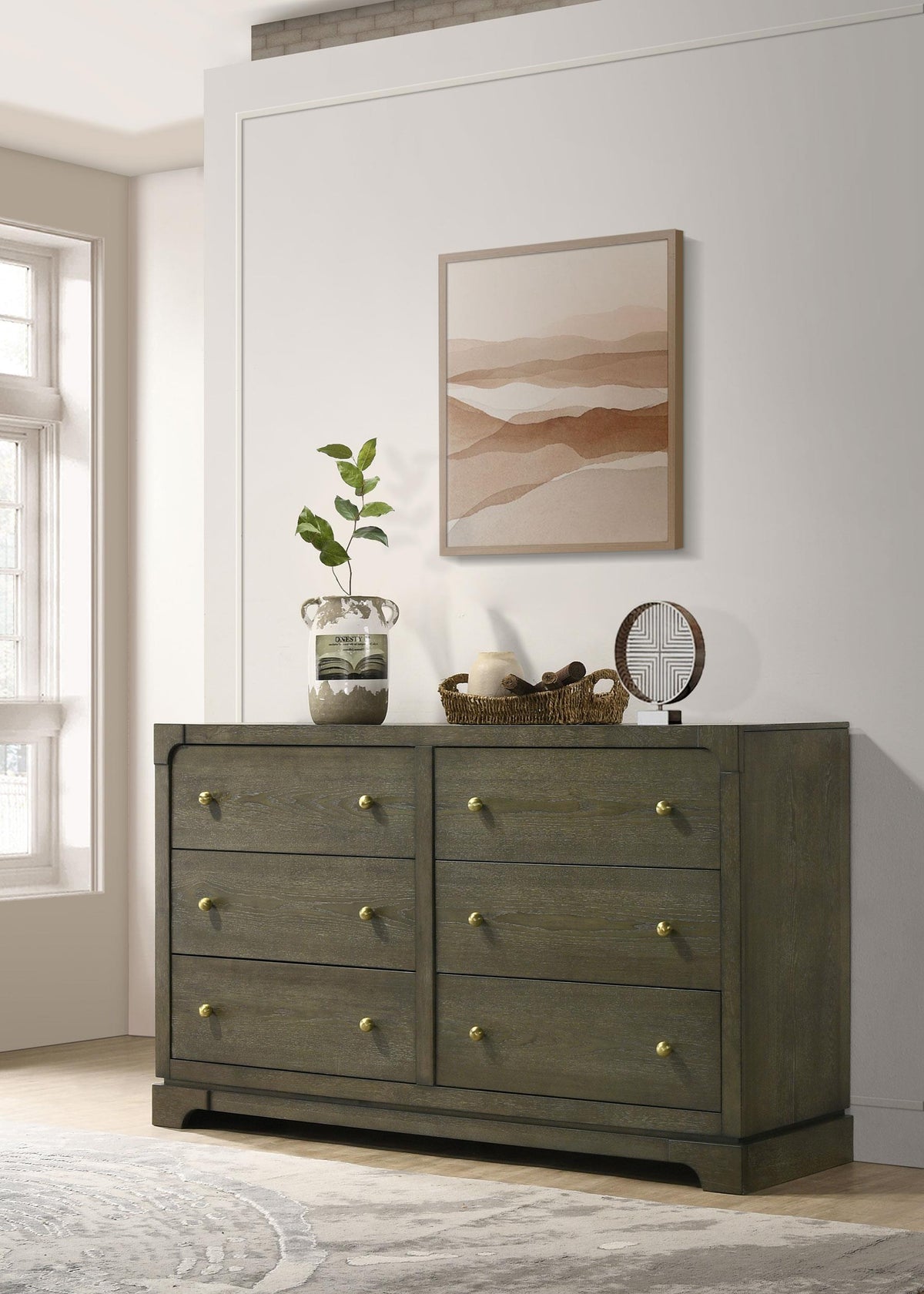Gran Park Dresser in Dark Cocoa - Coaster Furniture