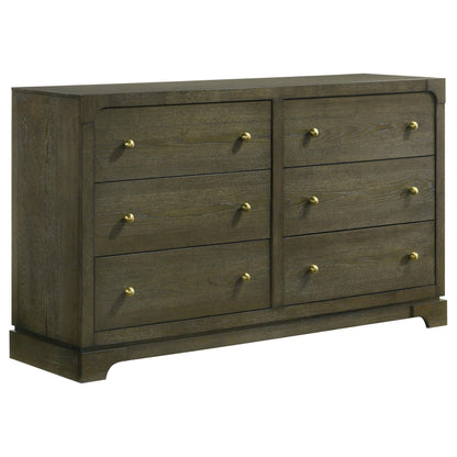 Gran Park Dresser in Dark Cocoa - Coaster Furniture