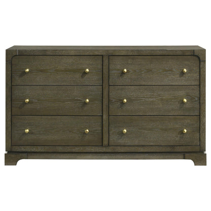 Gran Park Dresser in Dark Cocoa - Coaster Furniture