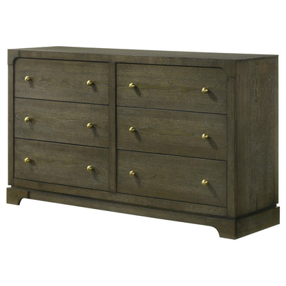 Gran Park Dresser in Dark Cocoa - Coaster Furniture