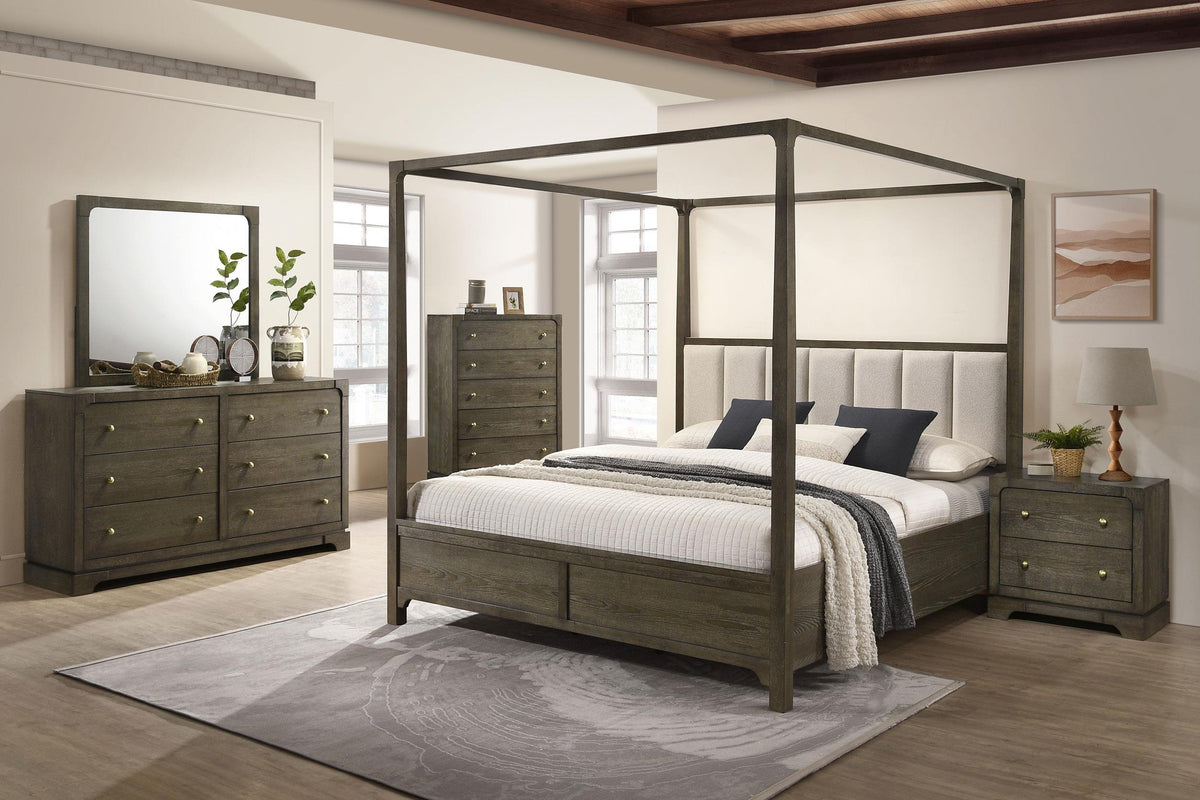 Gran Park Dresser Mirror in Dark Cocoa - Coaster Furniture