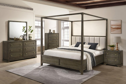 Gran Park Dresser Mirror in Dark Cocoa - Coaster Furniture