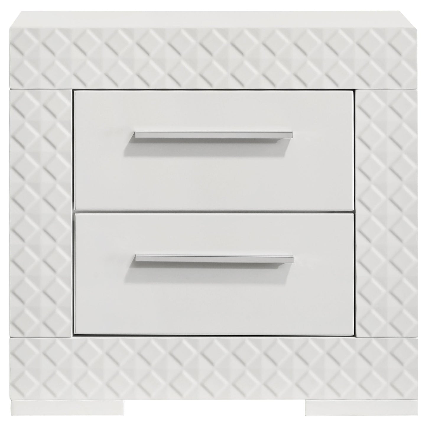 Ives Nightstand - White High Gloss