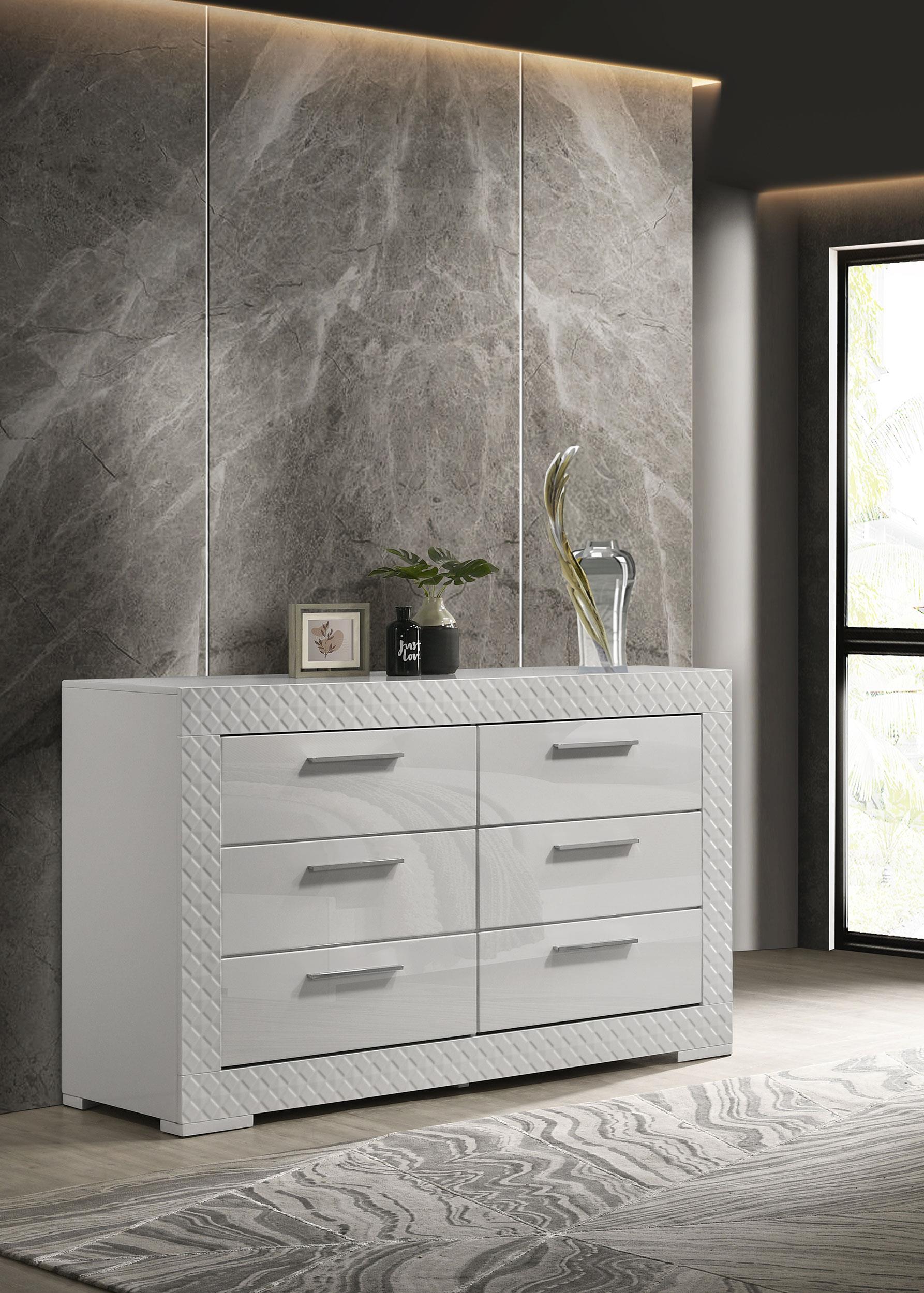 Ives Dresser - White High Gloss