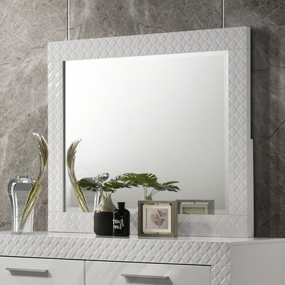 Ives Dresser Mirror - White High Gloss