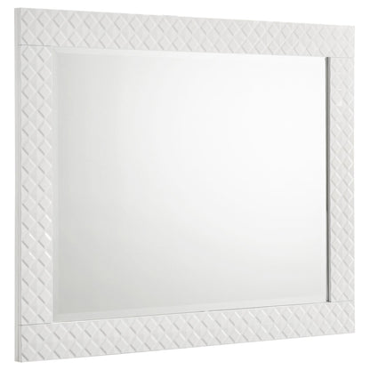 Ives Dresser Mirror - White High Gloss