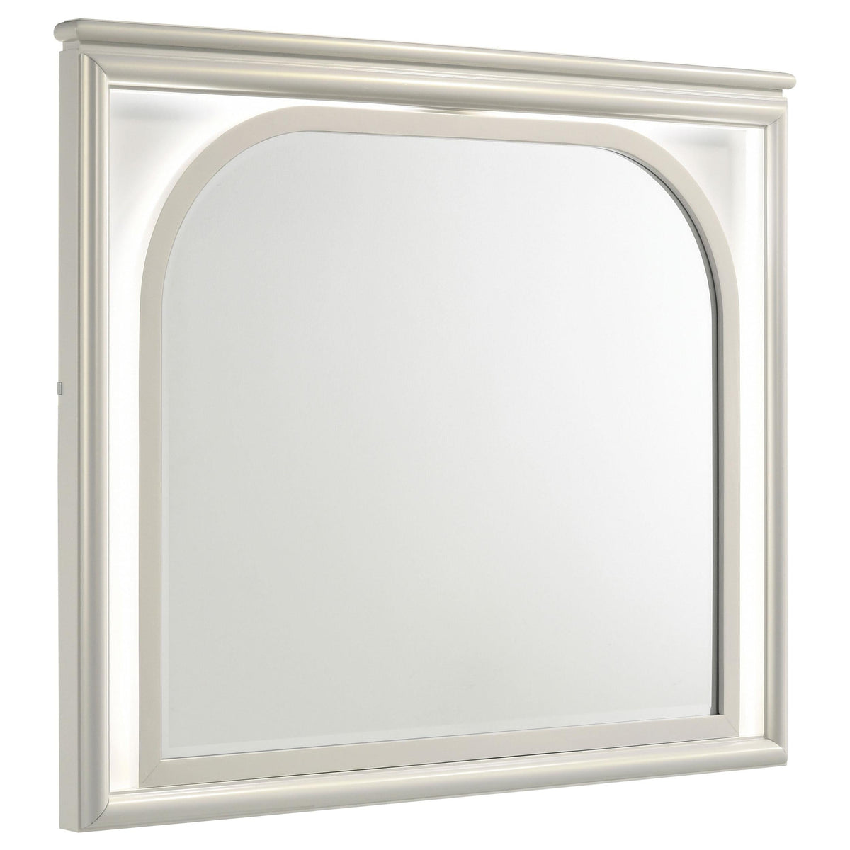 Olivia Dresser Mirror in Pearl White - Coaster Furniture