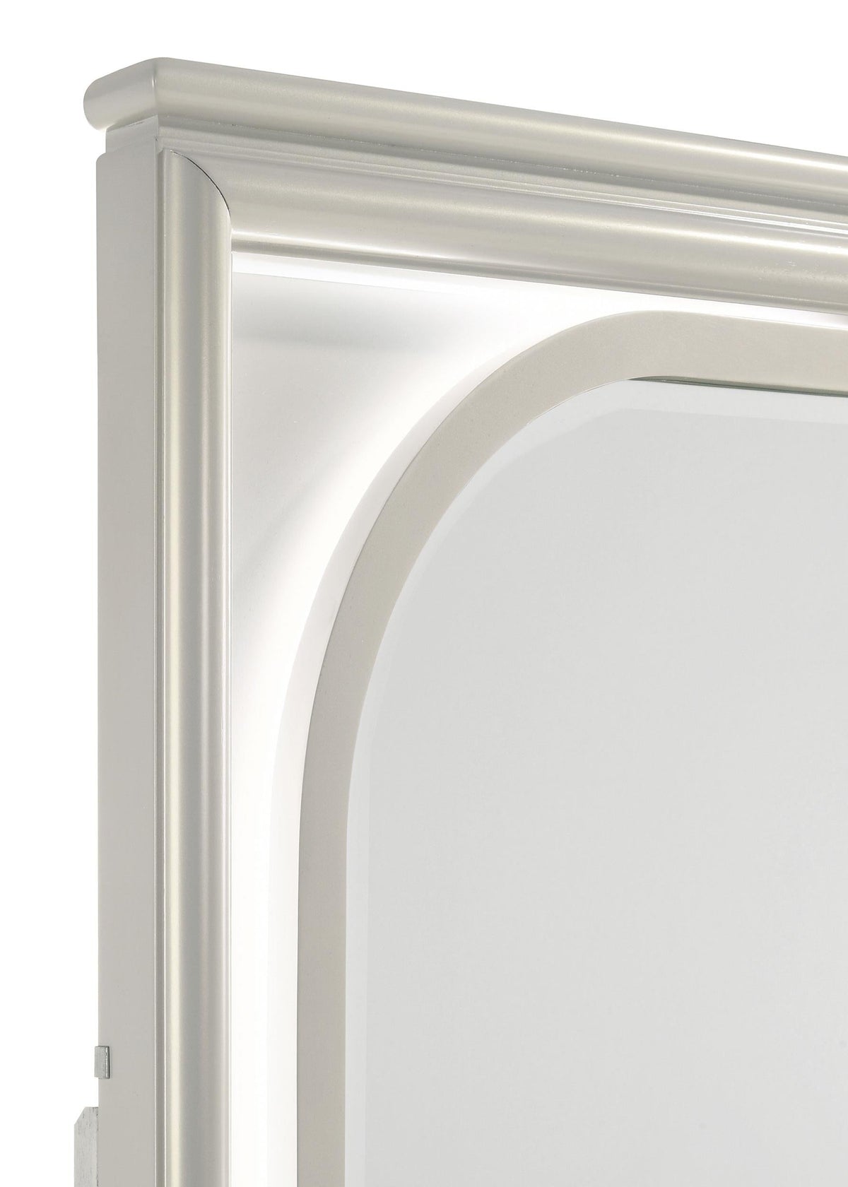 Olivia Dresser Mirror in Pearl White - Coaster Furniture