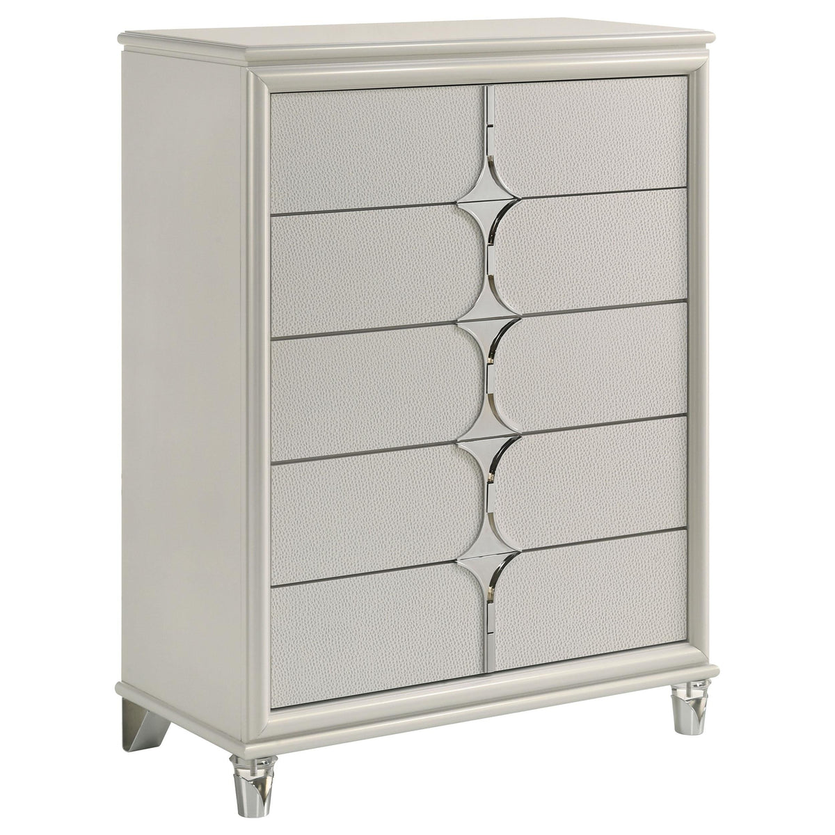 Olivia Chest in Pearl White - Coaster Furniture