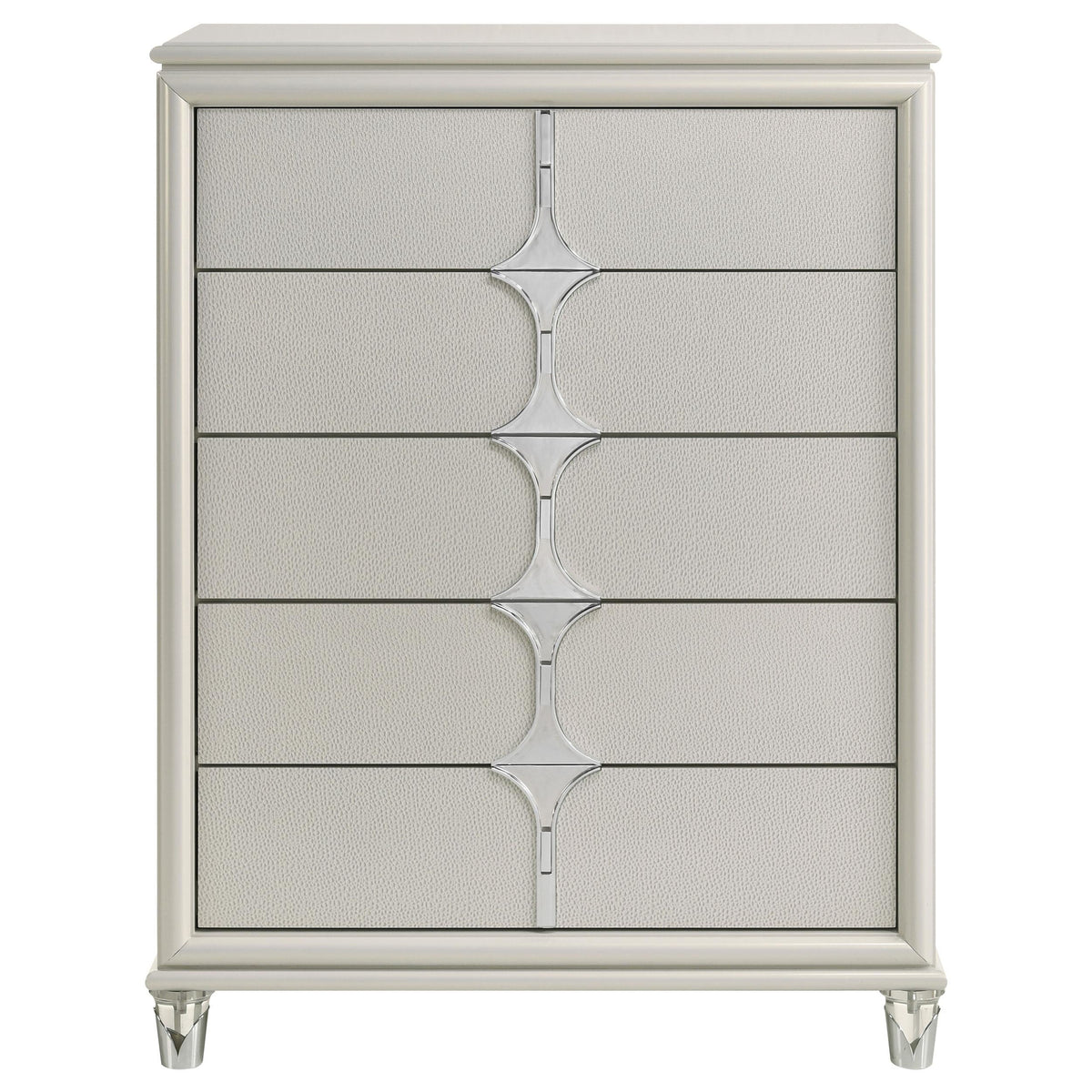 Olivia Chest in Pearl White - Coaster Furniture
