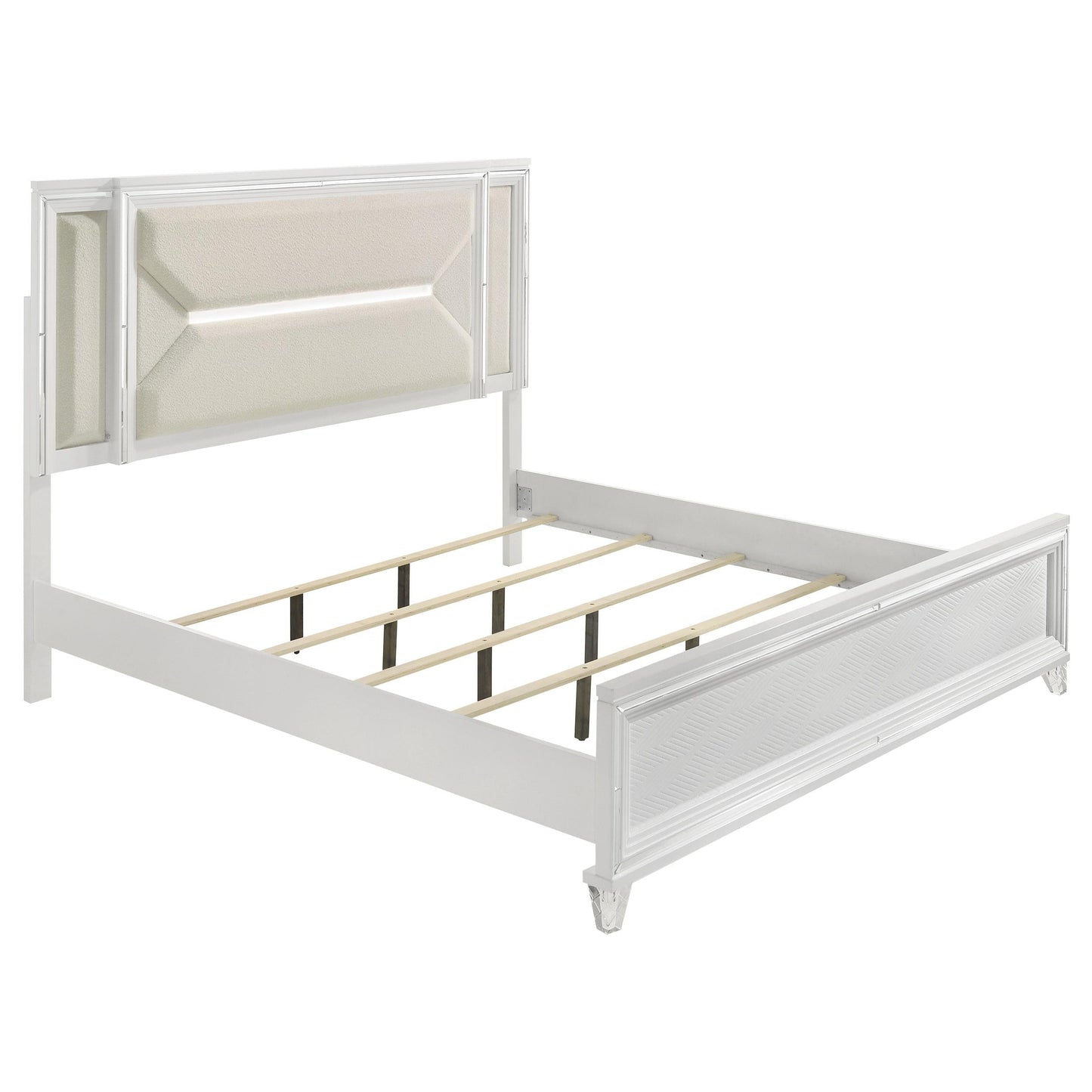Marmore Bed 5-Piece Set in White