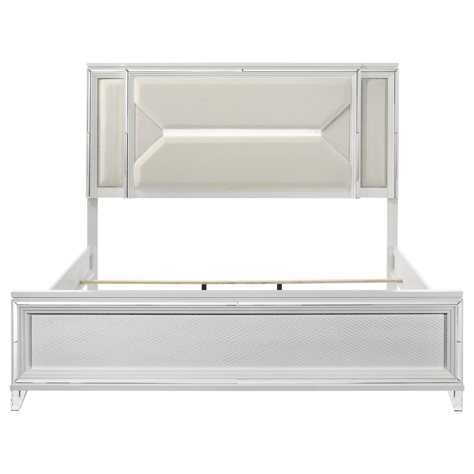 Marmore Bed in White