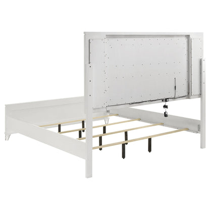 Marmore Bed in White