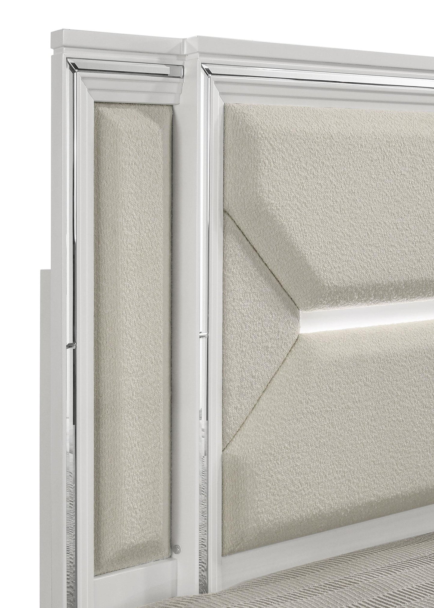 Marmore Bed in White