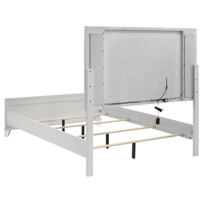Marmore Bed 4-Piece Set in White
