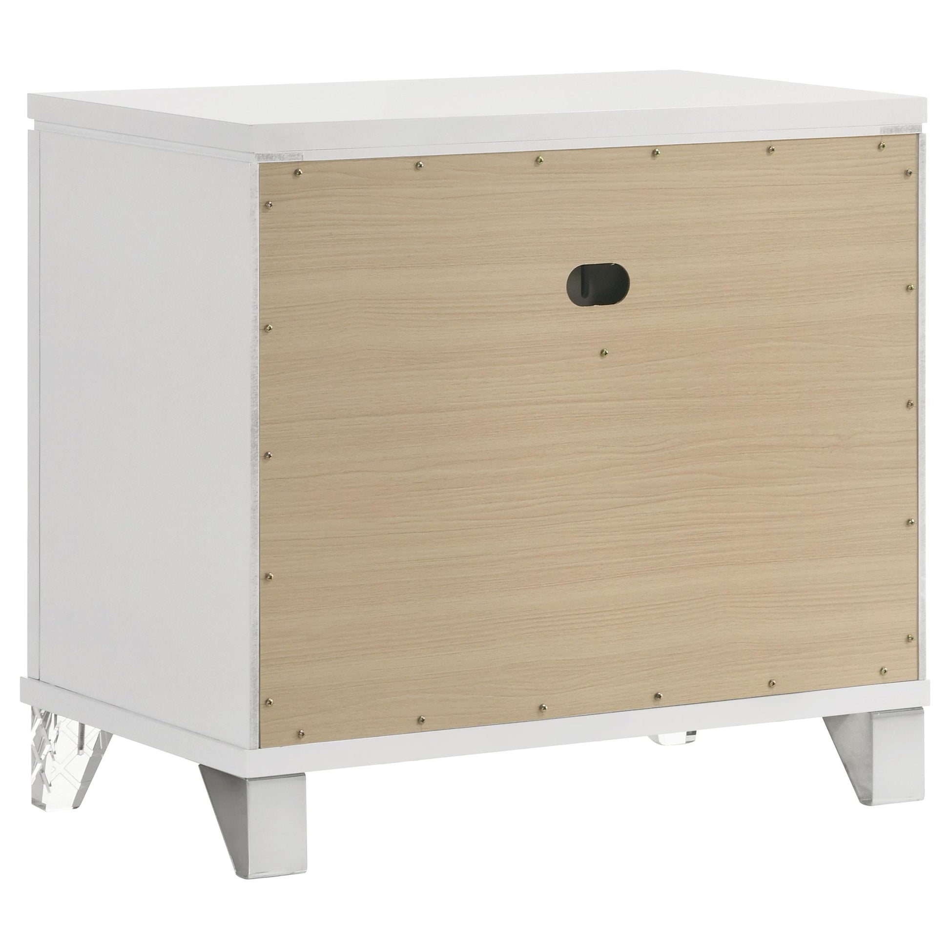 Marmore Nightstand in White - Coaster Furniture