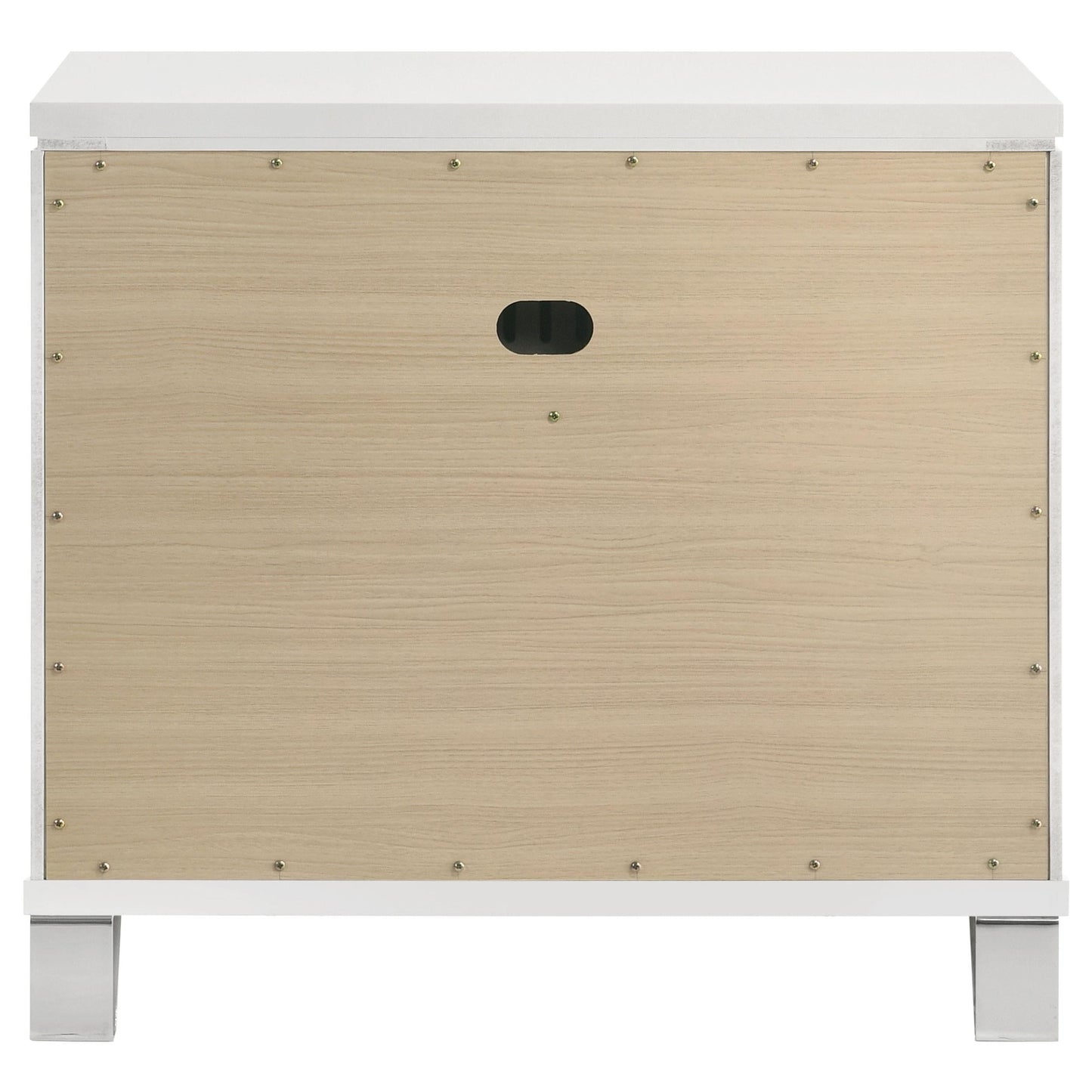 Marmore Nightstand in White - Coaster Furniture