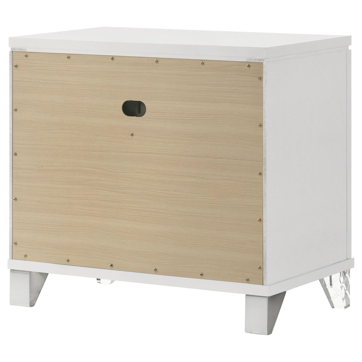 Marmore Nightstand in White - Coaster Furniture