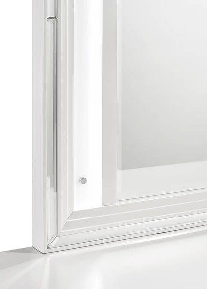 Marmore Dresser Mirror in White - Coaster Furniture