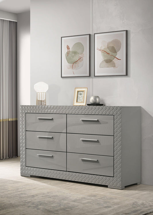 Ives Dresser - Grey High Gloss