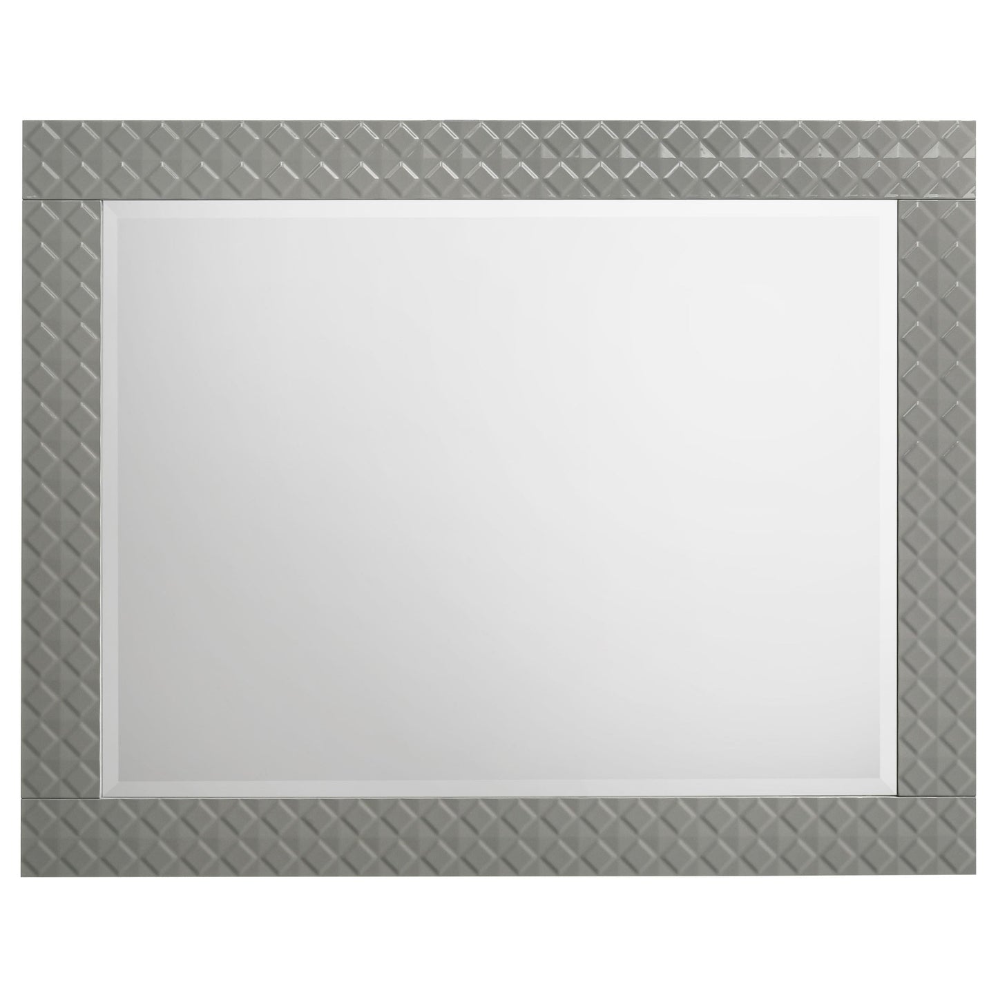 Ives Dresser Mirror - Grey High Gloss