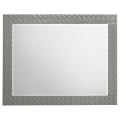 Ives Dresser Mirror - Grey High Gloss