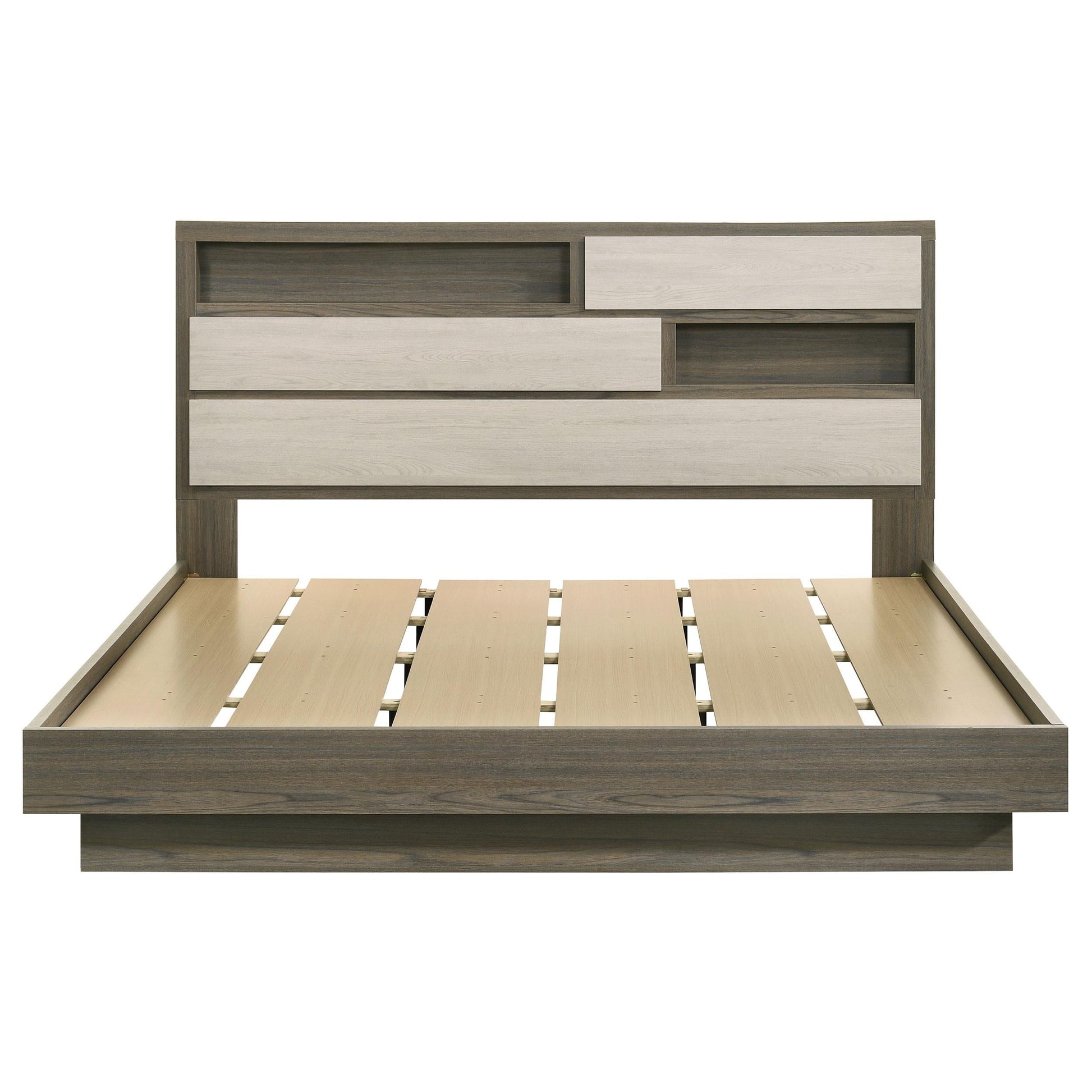 Fenwick Bed in Grey Oak