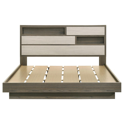 Fenwick Bed in Grey Oak