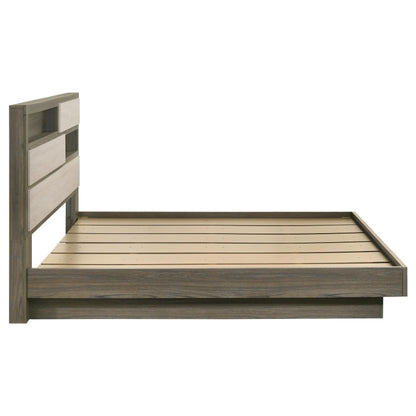 Fenwick Bed in Grey Oak