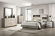Fenwick Bed 5-Piece Set in Grey Oak