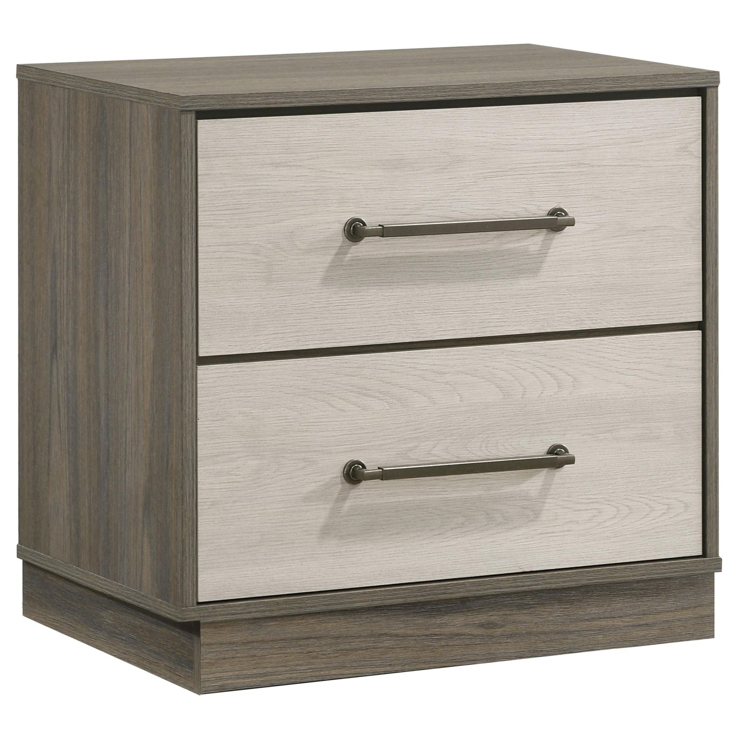 Fenwick Bed 5-Piece Set in Grey Oak
