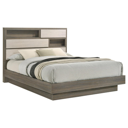 Fenwick Bed in Grey Oak