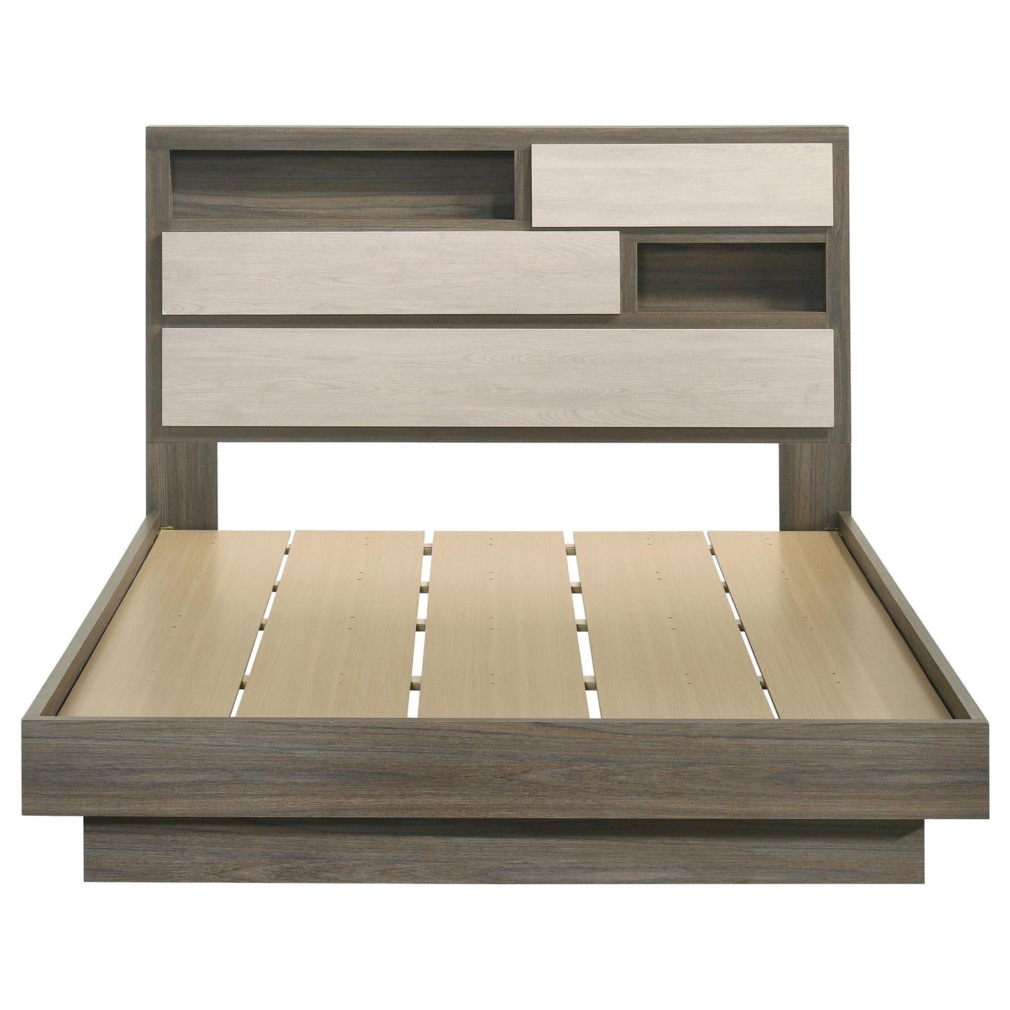 Fenwick Bed in Grey Oak