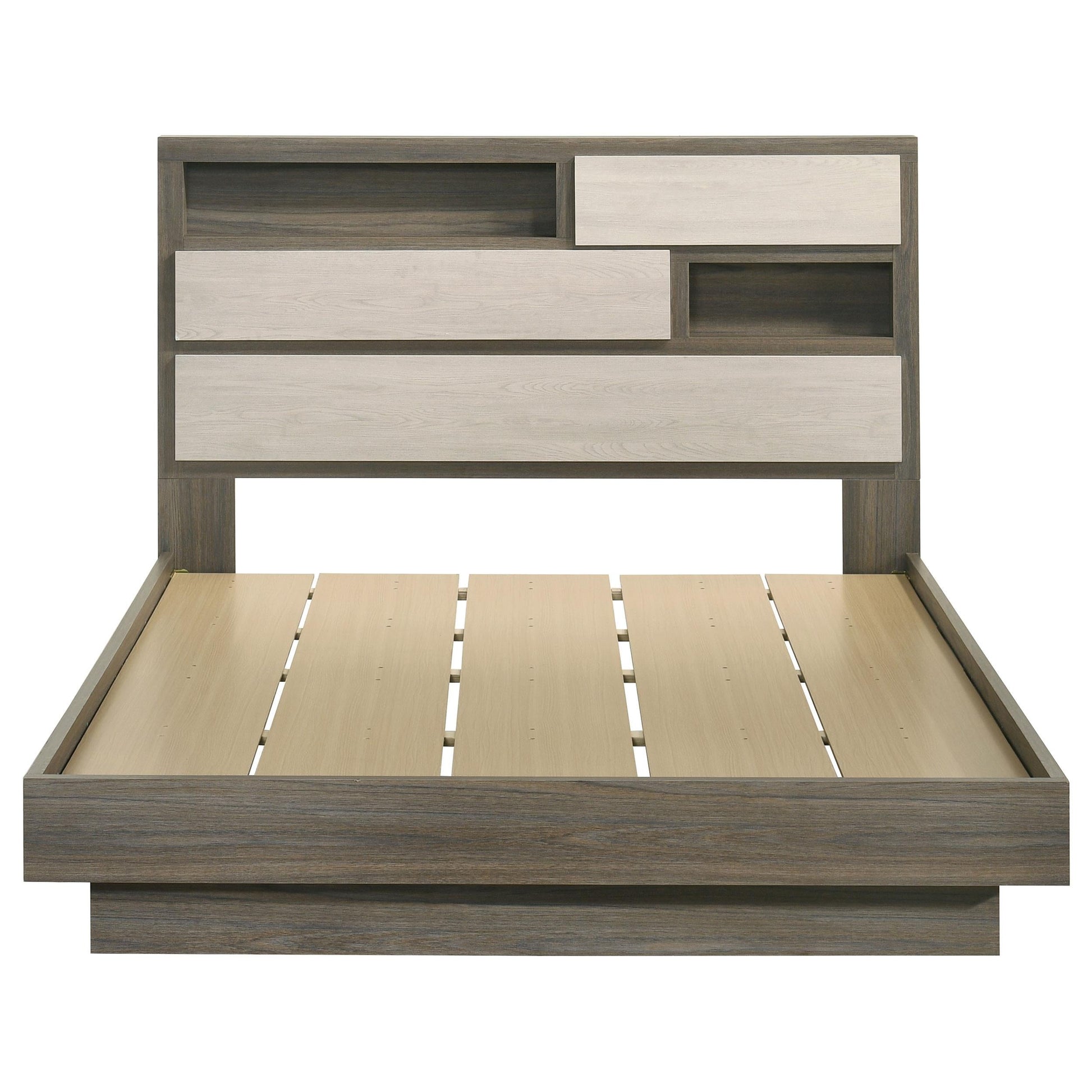 Fenwick Bed in Grey Oak