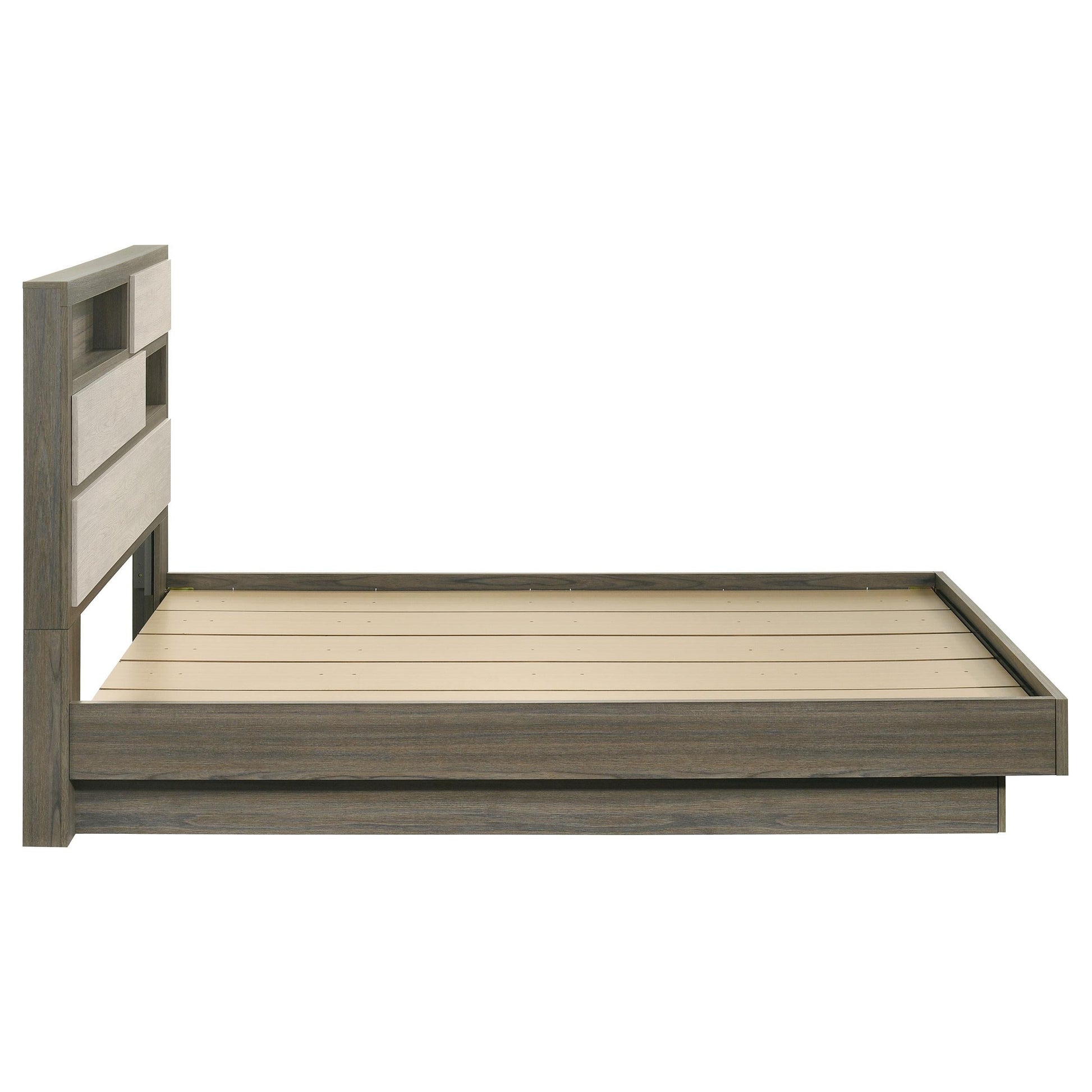 Fenwick Bed in Grey Oak