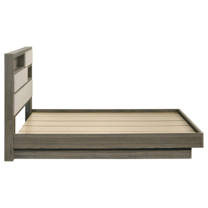 Fenwick Bed in Grey Oak