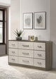Fenwick Dresser in Grey Oak - Coaster Furniture