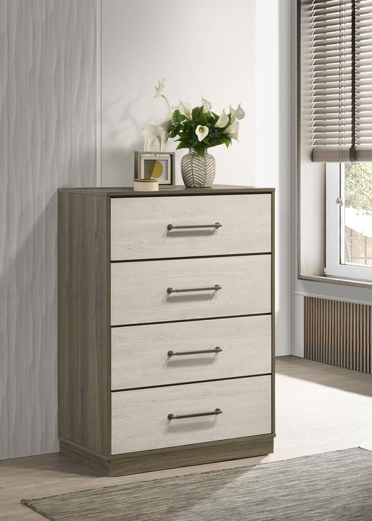 Fenwick Chest in Grey Oak - Coaster Furniture